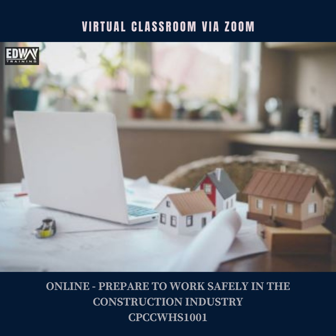 EdwayTraining's tweet photo. #Enrol for our #ONLINE #WhiteCard (Prepare to Work Safely in the Construction Industry CPCCWHS1001) courses in #Melbourne and join our #virtualclassroom (via #Zoom). 
Book via our website and choose your ideal training date through our online calendar. 
https://t.co/c0qkkLBgMc https://t.co/d1223xaTWN