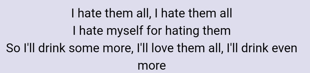  julian casablancas lyrics that i just get - a thread 