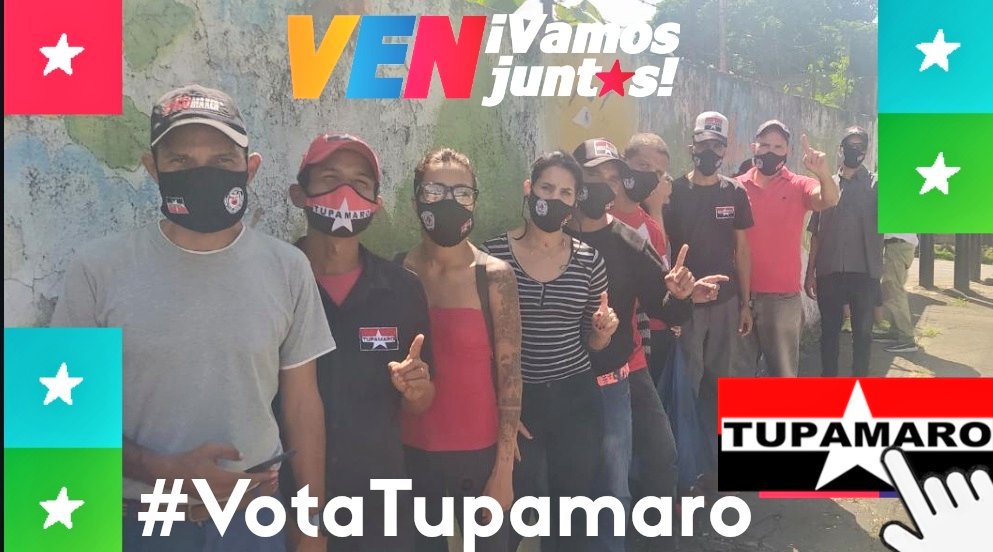 Mira_Venezuela's tweet photo. Desde @GuaricoMRT2, municipio @MrtRoscio, nuestra militancia rebelde activa desde bien temprano para orientar a nuestro pueblo y se familiaricen con las nueva máquinas de votación para este #6Dic cambiar la AN. 
Vamos #VotaTupamaro en la segunda línea del tarjetón a la izquierda. https://t.co/Gx44XaWKfT