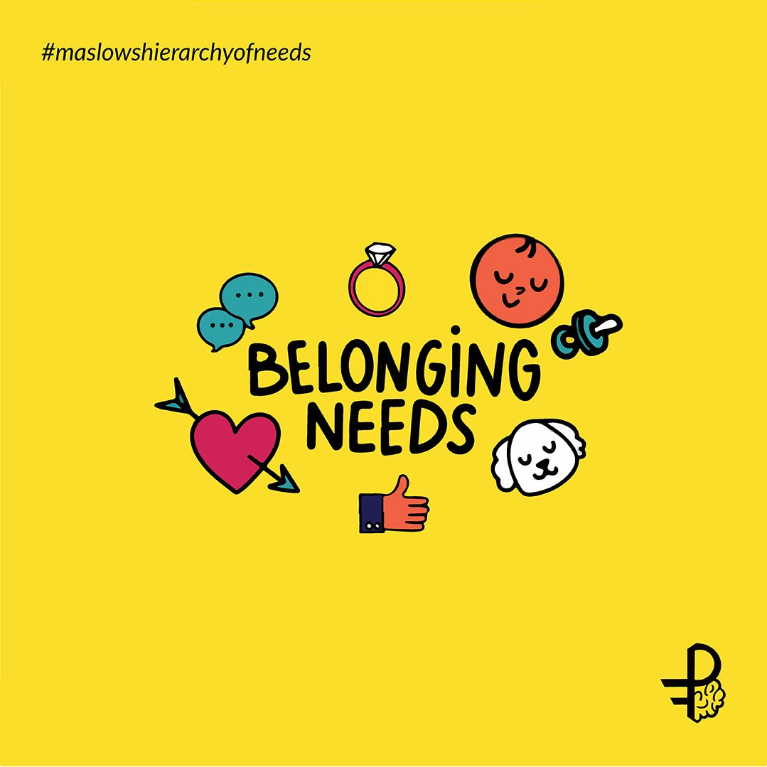 brainfuse_in's tweet photo. We begin to feel the need for love and affection after our physiological and safety needs are largely taken care of.
#frameofmind #psychology #psychologist #life #brain #needs #maslow #healthy #hirarchy #hierarchyofneeds #selfcare #brainfuse #getbrainfused #mentalhealth #lovedone https://t.co/6nd0S2VE4N