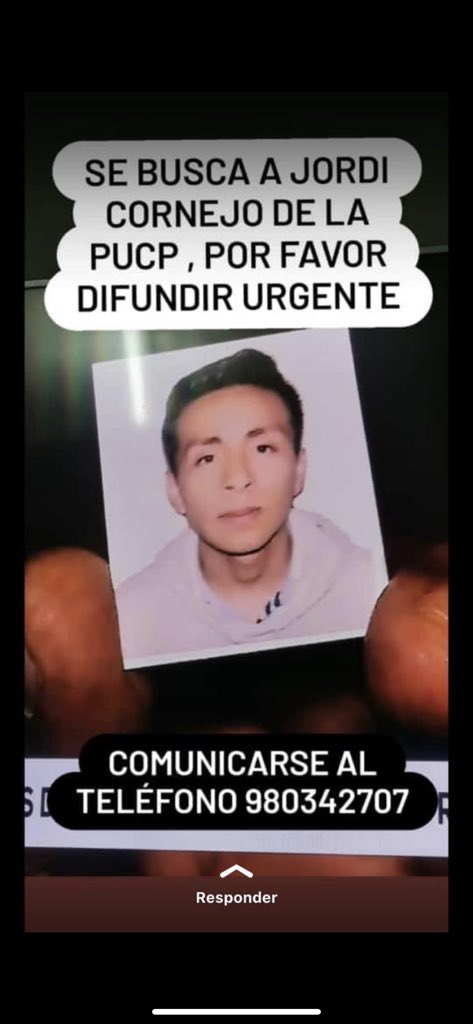 amigoperu76's tweet photo. Desaparecidos durante las marchas. Sus familiares los buscan. 

#DesaparecidxsEnLaProtesta 
#DesaparecidxsEnLaProtesta https://t.co/9ZumKmODE9