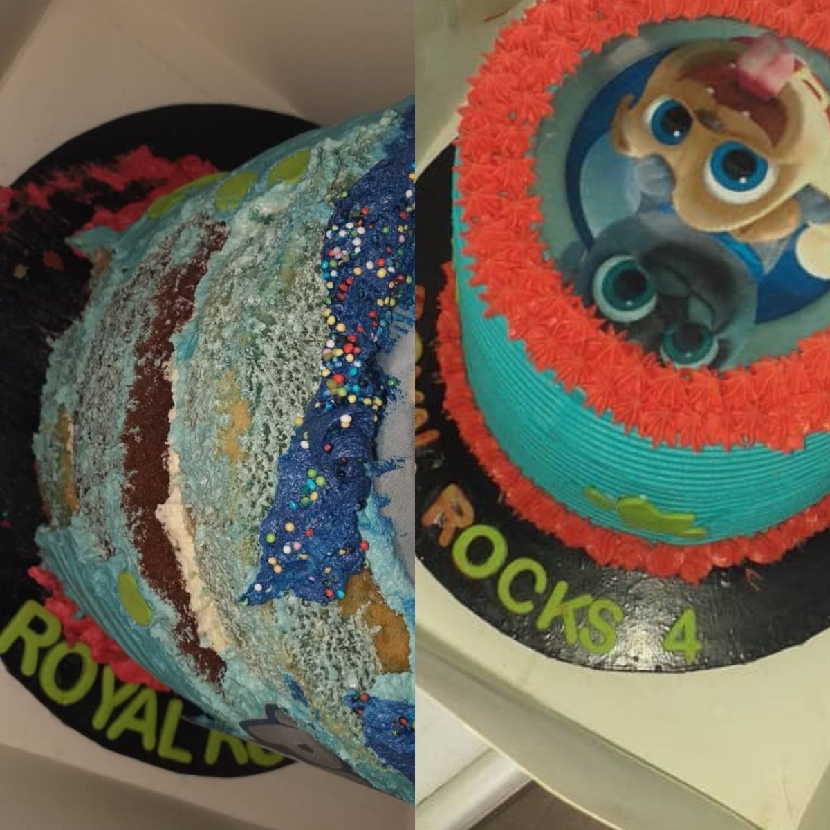 amasecret1's tweet photo. Cake Revamping done😁😁😁 by @ollies_delight Thank you😍😍😍 https://t.co/QyNAUK3IFj