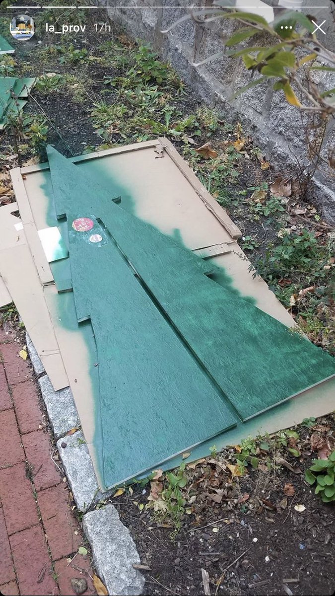 Thankful for our town of creatives! 68 wooden trees are being painted and decorated for our Holiday Tree Art Stroll and they’ll be ready for you to enjoy starting Thanksgiving weekend. Follow <a href="/LaProv/">La Provence</a> as they share their creative journey! #holidaysinrockport #rockportma