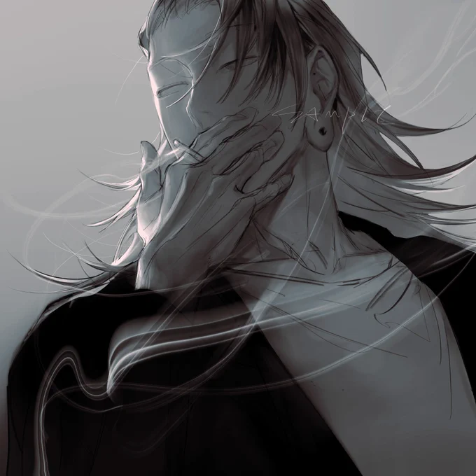 打了水印的不可以用--
#呪術廻戦 #夏油傑 #伏黒恵 