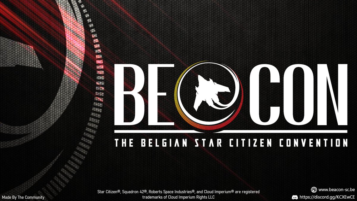 BeaconMagFR's tweet photo. 📢 This is it! On the 14 and 15 May 2021 the BE@Con will take place 🥳

To Follow 
https://t.co/t2AhcTBkpq
https://t.co/DL1Zy3zip9
https://t.co/egkHbM230w

To join us 
https://t.co/8mbYOXAhUR
https://t.co/4ggPN1m738

#starcitizen #beaconbelgium #barcitizen #robertsspaceindustries https://t.co/DRNVUaM2I4