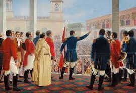 Saquen el cuadro de la “Proclamación de la Independencia” de Juan Lepiani (1904) y pongan esta foto tomada ayer por Sebastián Castañeda en su lugar.