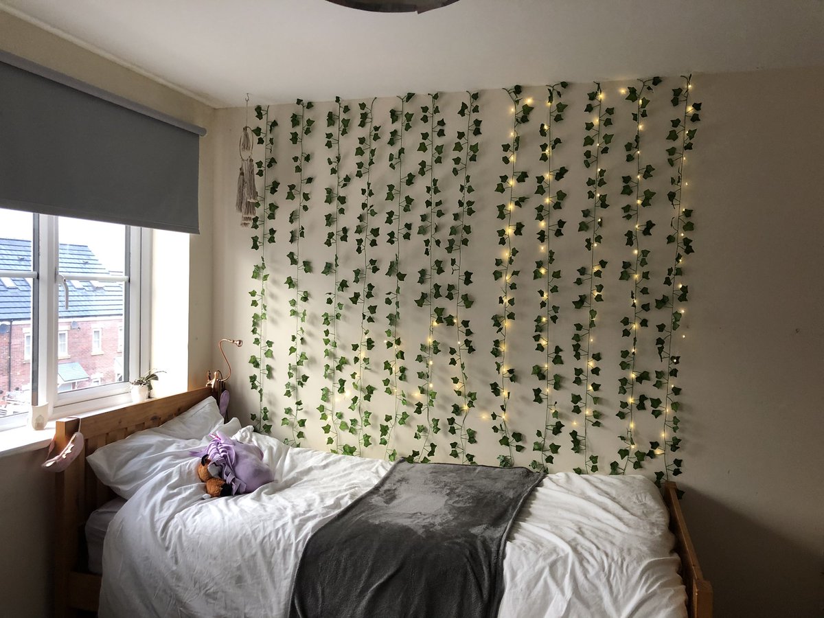 ShowcaseCumbria's tweet photo. Feeling productive this rainy #Sunday! Sorting my daughter’s room with these on-trend #vines with #LED #lights but realising I have ran out of lights 😂. Will get more. She is happy with it at least. #indoorproject #roommakeover #daughtersroom #roomdecor #decor #interiordesign https://t.co/UnDJOdf9Ae