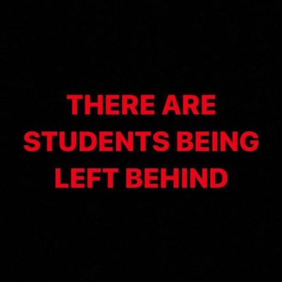 #NoStudentLeftBehind