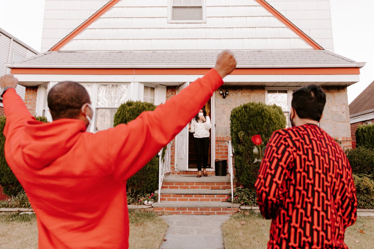 Next was  @jaslinforqueens.Jaslin's running in District 23. An anti-carceral organizer, she's the real deal & it's why I'll make trips to Glen Oaks to canvass for her. 'Cause who better than the daughter of a  driver to drive* Queens into the future?*false, we will be biking