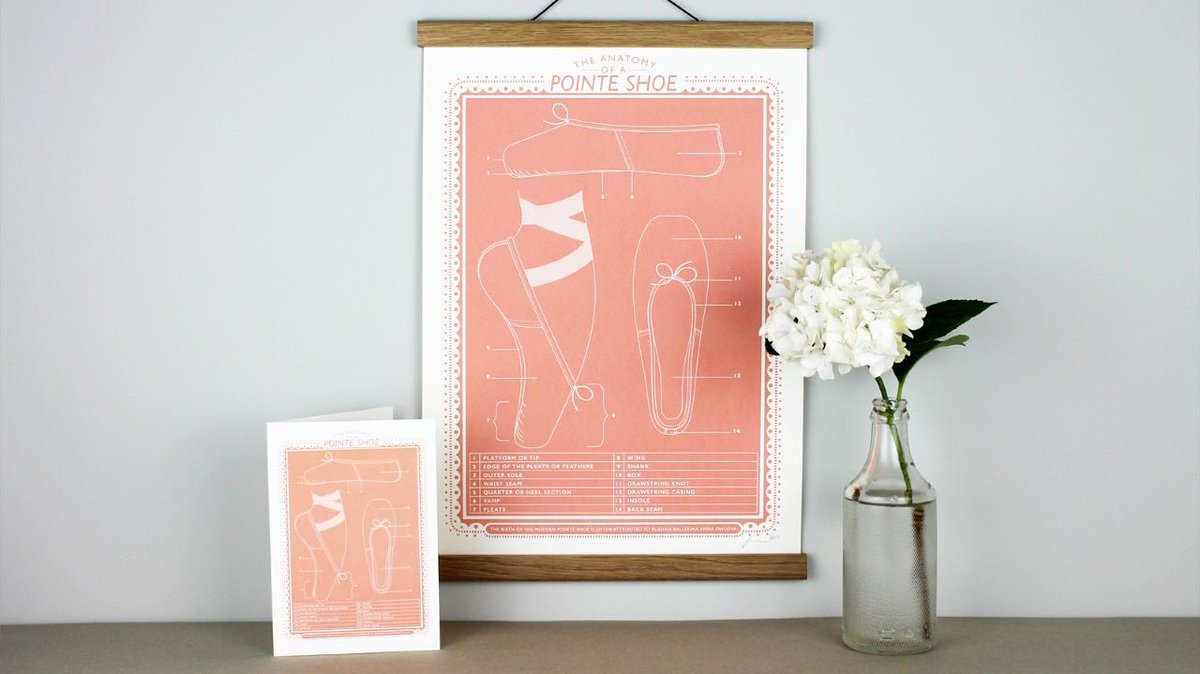 Royal Ballet and Opera (@rbo_org) on Twitter photo 🎁 Need Christmas presents for the ballet lover in your life? Our online shop is the place to look!
We love this 'Anatomy of a Pointe Shoe' print, designed exclusively for us by <a href="/Pressed_Folded/">Pressed and Folded</a>.
Browse their products here: shop.roh.org.uk/collections/ve… 🎁 Need Christmas presents for the ballet lover in your life? Our online shop is the place to look!
We love this 'Anatomy of a Pointe Shoe' print, designed exclusively for us by <a href="/Pressed_Folded/">Pressed and Folded</a>.
Browse their products here: shop.roh.org.uk/collections/ve…