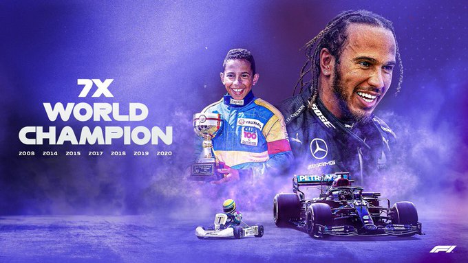 BSwingoficial's tweet photo. #Noticias 🚨🏁 | #BetSwin ✅

Lewis Hamilton da una clase magistral en en el #GPTurquia  y obtiene su 7° título de Fórmula 1. El británico igualó el récord del alemán Michael Schumacher, con 7 títulos también. ¡Lewis ya es una leyenda! 👏 https://t.co/A6iQA8etGT