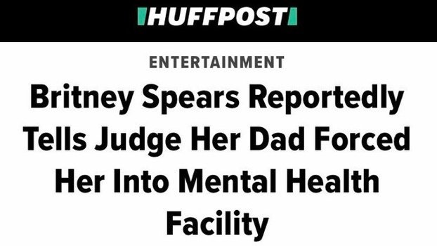 Britney reportedly told the judge her dad forced her into the mental health facility against her will.  #FreeBritney