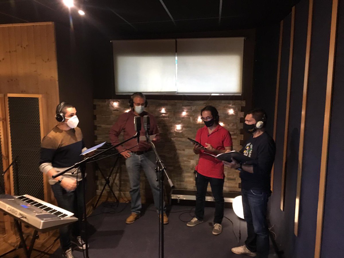 Coral_OrpheusMu's tweet photo. 🔴Día de grabación 

Colaboramos en el último disco de @funicularofi 📀 Una experiencia increíble ✨ https://t.co/gQXIZXq4Lb