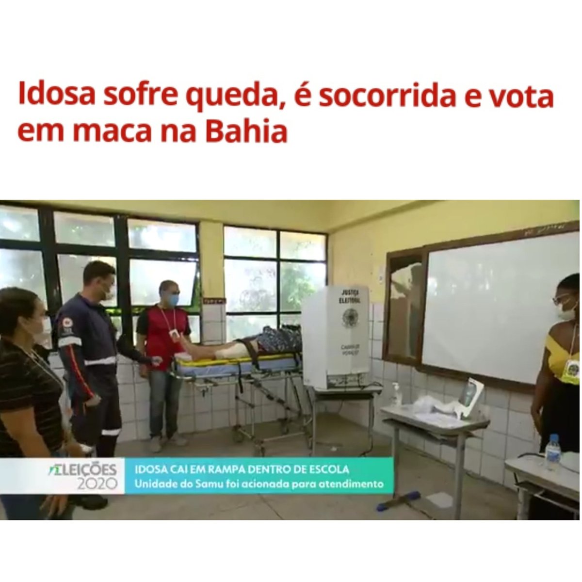 Tem gente que faz questão de votar a todo custo!