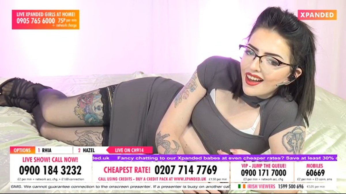 CharmGentFan's tweet photo. sexy and gorgeous @RhiaRose12 is your option 1 today on @XpandedTV loving the show so far. call her now for some naughty and fun chat #xpandedtv #babeshows #callnow 

Rhia also has a #sospoilt @So_Spoilt account which shouldn't be missed!! go check this out 😍 https://t.co/xCXYRpjOeV
