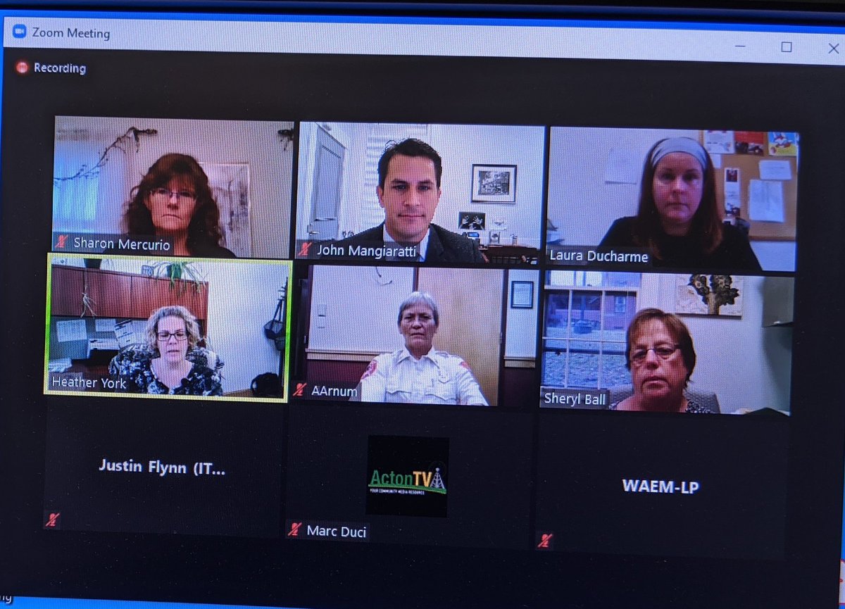 JSMangiaratti's tweet image. Thank you Deputy Arnum, FF Carter, Nursing Dir. Heather York, Health Dir. Sheryl Ball, Community Resources Dir. Laura Ducharme, COA Dir. Sharon Mercurio for joining the 30th episode of #JavawithJohn. Thank You Sharon for producing these shows with @ActonTV1 &amp;amp; @ActonMAGov IT staff