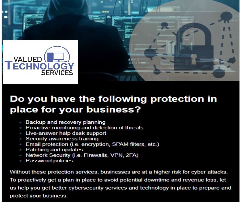 valued_tech's tweet image. Call Us Today Become Worry-Free Tomorrow! 

📲 (203) 706-6738 

🌎 valuedtechnologyservices.com 

IT SUPPORT YOU CAN TRUST 🔐 

“We Get To The Problems Before They Become A Penny Pinching Disaster” 
@valued_tech