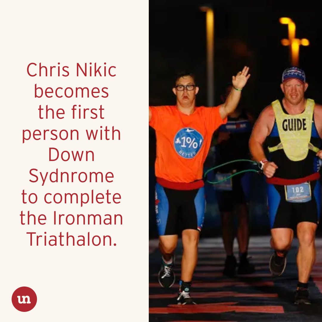 Chris Nikic, a 21 year old from Florida, has become the first person with #DownSyndrome  to complete the #IronmanTriathalon. He completed the event swimming 2.4 miles, cycling 112 miles, and running 26.2 miles.  

It’s time we #unlearn our pre-conceived notions about disability