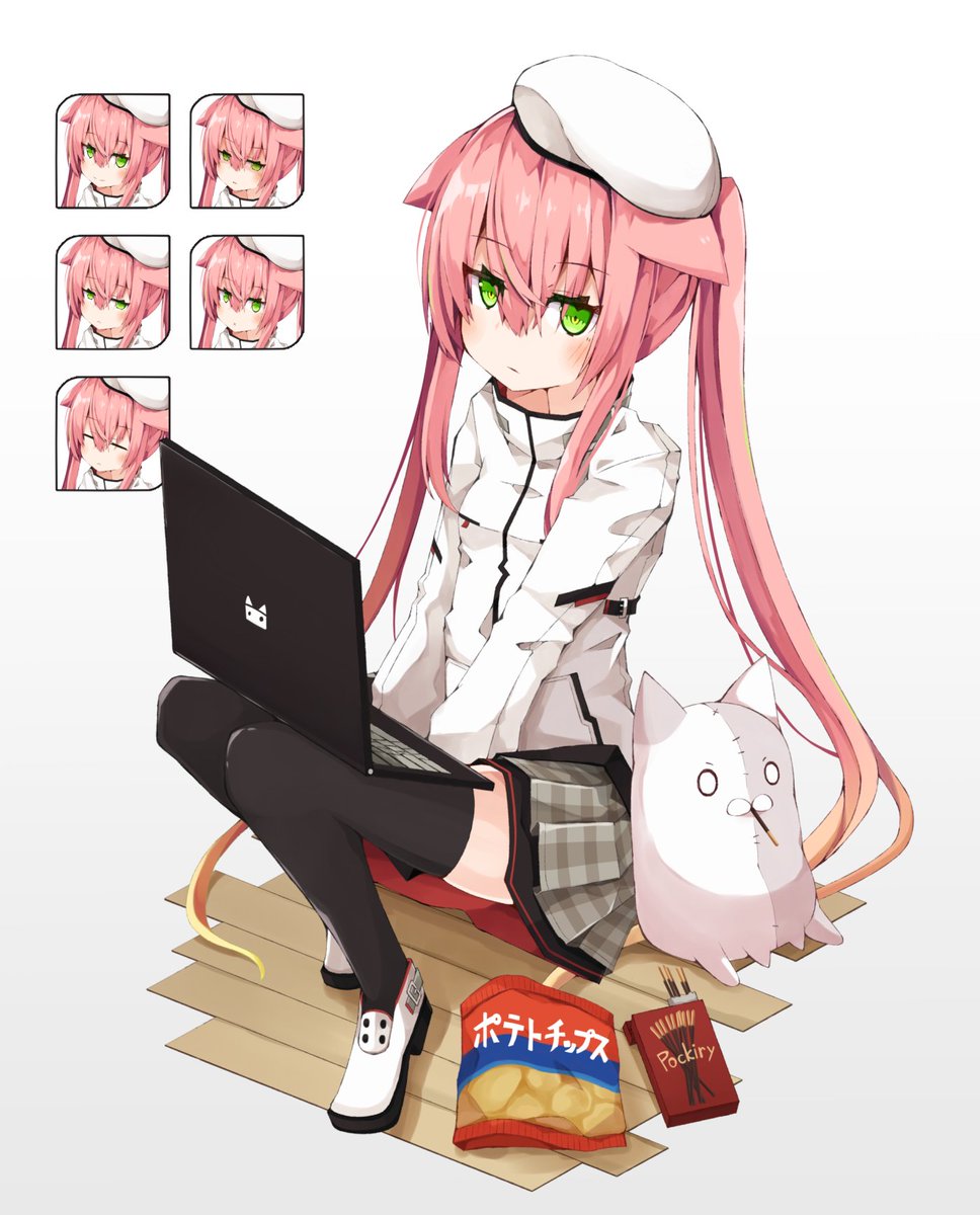 #皆さん線画と塗った後を見せてください
ふむ…?? 
