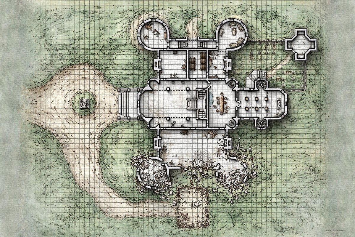I've added my Amber Temple and Argynvostholt battle maps (upper & ...