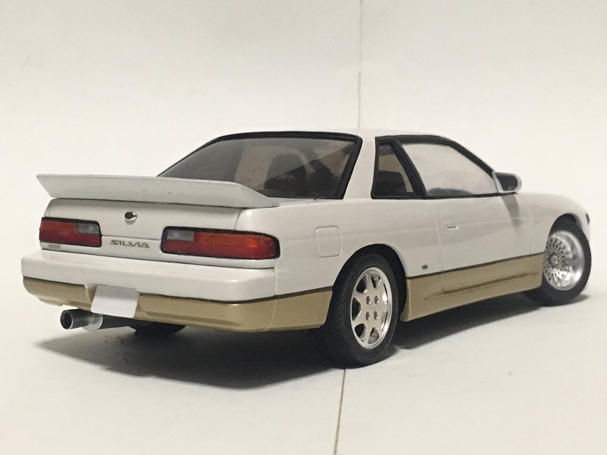 D Gaillard アオシマ製s13シルビア 当時仕様 完成しました 目指したのは1995年頃の鬼キャン全盛なストリート ドリ車です アオシマ アオシマ完成 S13 Silvia