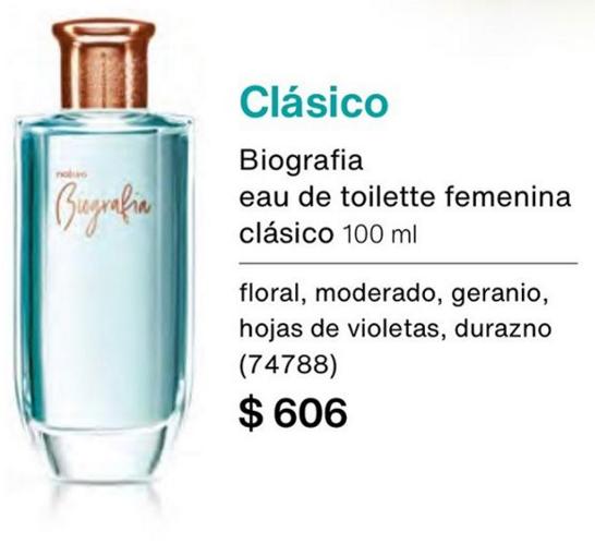 naturylu's tweet photo. 🌀Biografía eau de toilette femenino🌀
Delicioso aroma floral, frescura inmediata 💙
📢Llévatela en súper descuento de $606.00 a $400.00 MXN📢📢
#natura #bienestarbien #perfume #femenino #hojasdevioleta #durazno #geranio
https://t.co/6w1vQc5jf4 https://t.co/7bfLWeLeMM