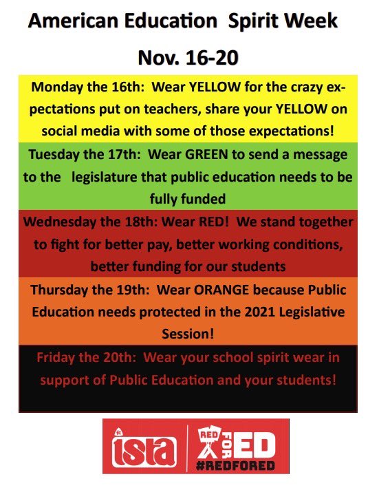 Don't forget to plan your outfits this week! Share your spirit with these digital methods by tagging the HSEA accounts and use the hashtag. You could win a prize!
Twitter:         @hseateachers
Instagram:    <a href="/hseateachershse/">HSEA Teachers</a>
 #hseaspirit