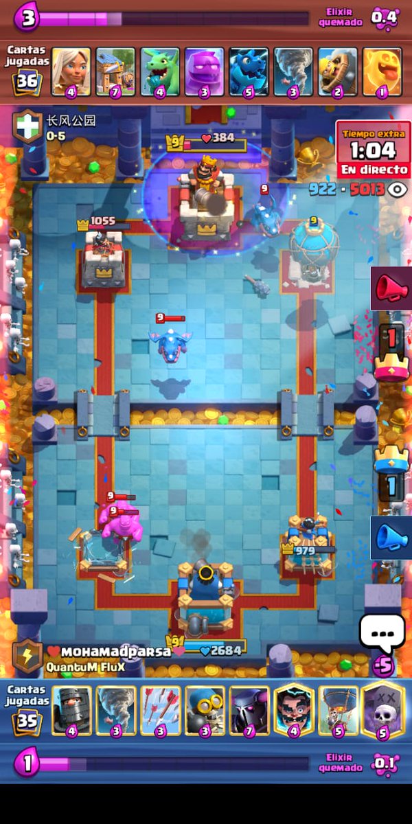 YIAZ12's tweet photo. En la partida 28 del torneo mundial de @mohamadparsa_CR el contrincante chino paso de 1000 espectadores a 5000 en unos segundos, ¿Cuál es el record de espectadores en una partida? https://t.co/0HHN44VOoJ