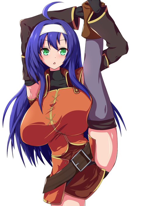 ワユにI字バランスをお願いしてみた 