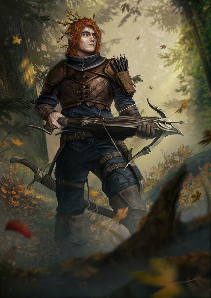 Human Ranger Crossbow