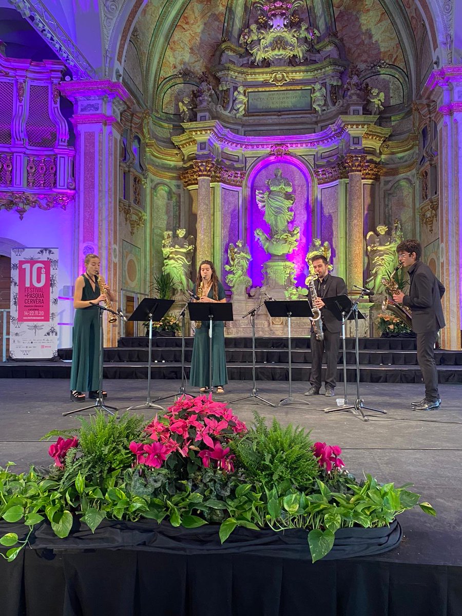 mercarcas's tweet photo. Magnífic concert de Delia quartet Joves Talents del Liceu al @Festival_Pasqua 
Enhorabona https://t.co/r9Kb7kK0Na
