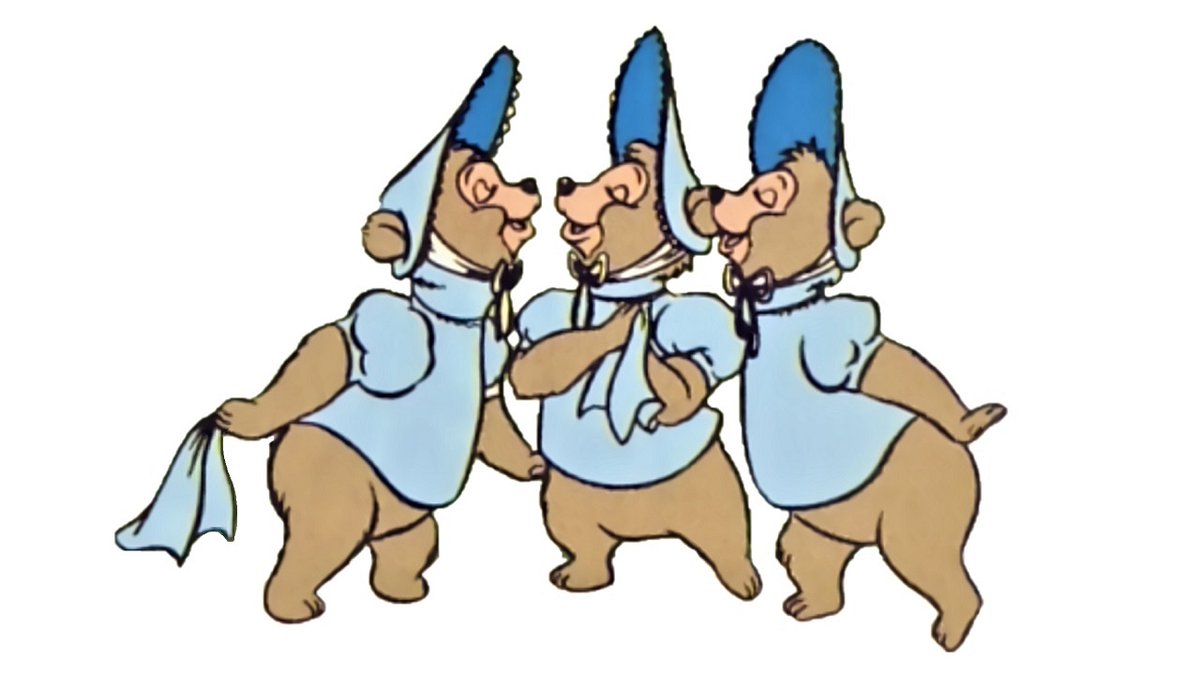 昔の TDL Today に描かれていた, ザ・サンボネッツ (カントリーベア