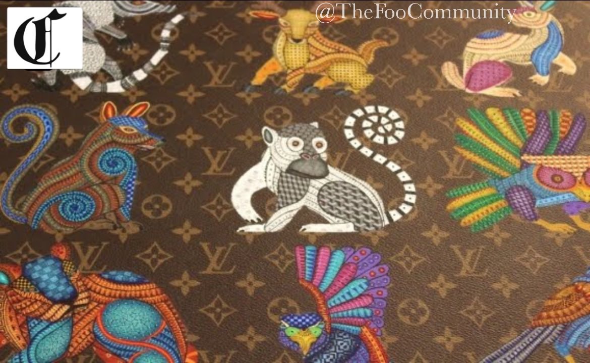Louis Vuitton has collaborated with artists from Oaxaca, Mexico to create custom trunks.