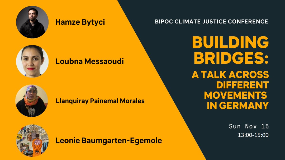 BipocN's tweet photo. Join us for our next panel in an hour being moderated by the amazing @KartalShayl!!

Livestream here 👇🏾
https://t.co/qV20Wf8blf https://t.co/BdHQ6xWvpk