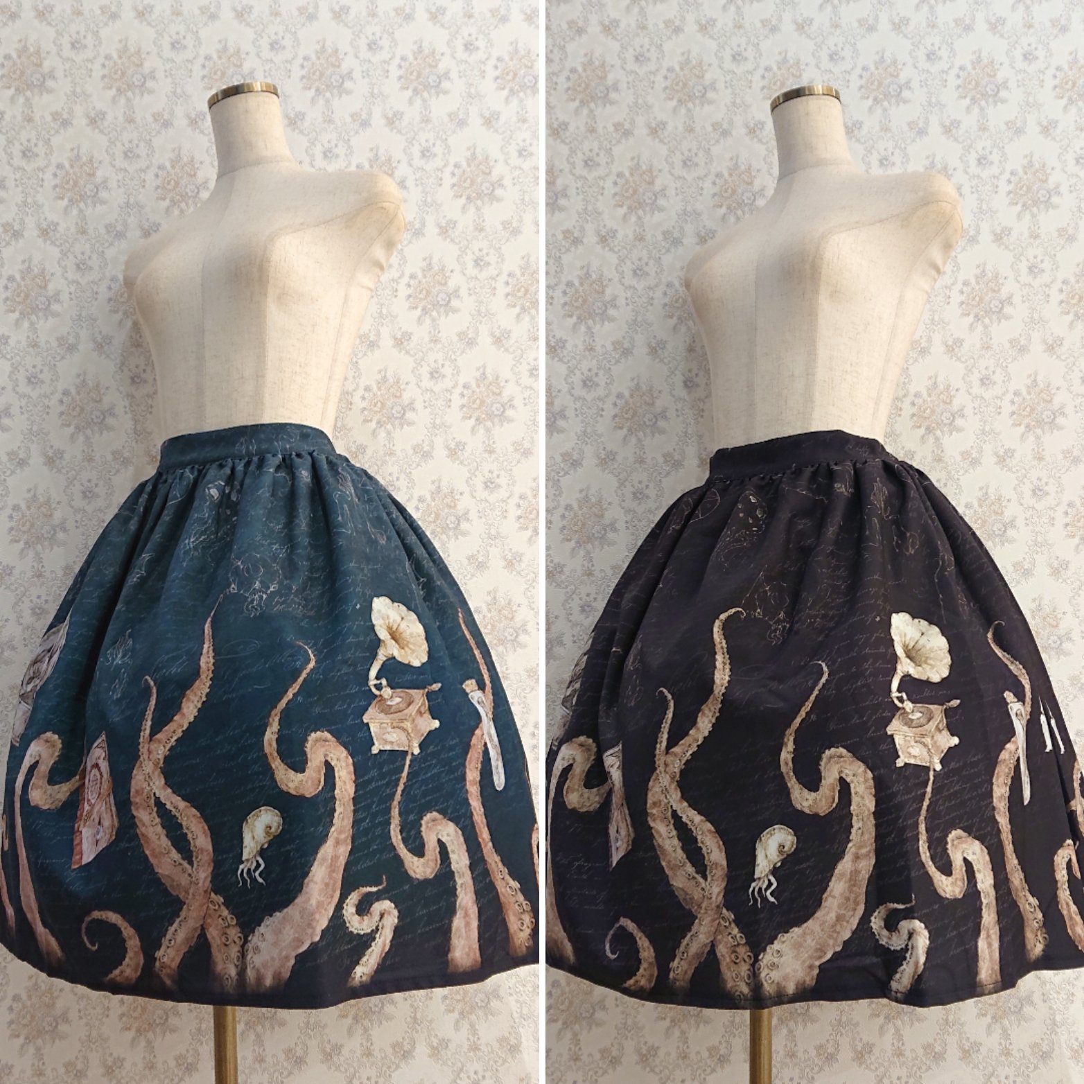 非売品 【値下げ不可】ATELIER PIERROT violet fane JSK ひざ丈