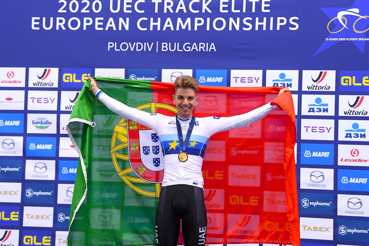 AlejandroKero's tweet photo. @IvOliveira96 is the gold metal of #EuroTrack2020, hard #Eurotrack2020. https://t.co/me0oVsblNu
