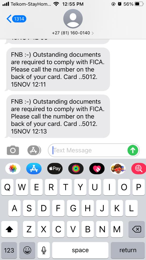 PrinceRadebe's tweet photo. @VwWerner @FNBSA @Rbjacobs @Rbjacobs Come see this....  Also happened to me 😡🤬🤬🤬🤬 https://t.co/ZzmB7OnxnB