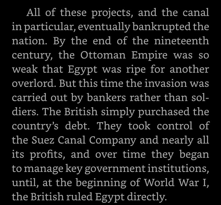 And then in Egypt...