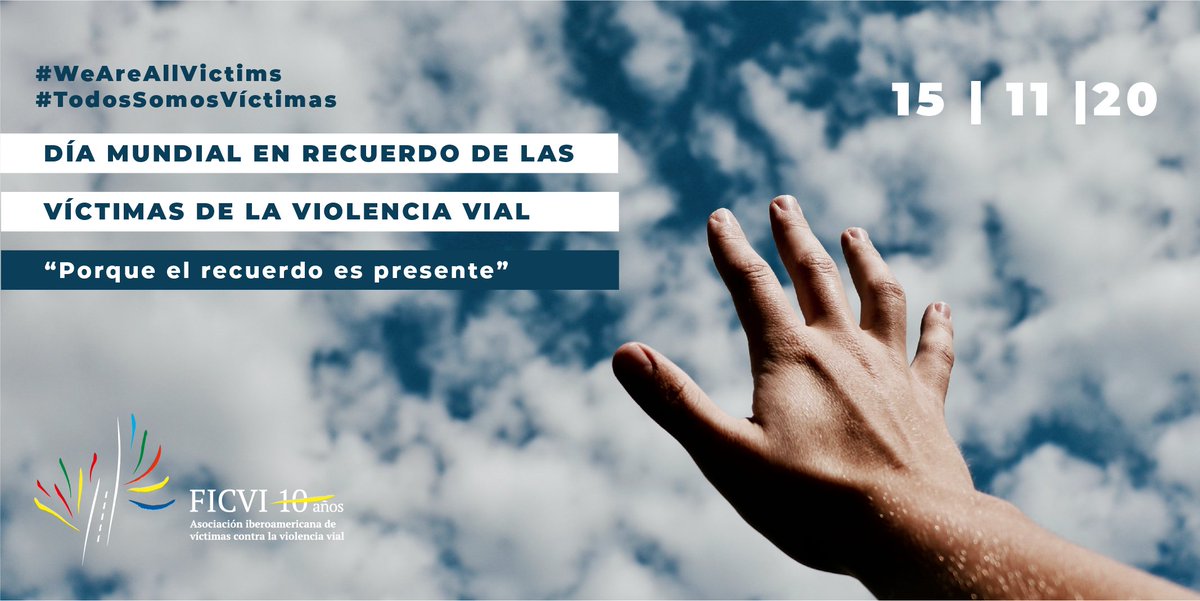 FundacionEmilia's tweet photo. Por quienes ya no están, es que seguimos trabajando incansablemente por una sociedad más justa, pero también más consciente y empática.
Este Día Mundial en Recuerdo de las Víctimas de Violencia Vial, les sentimos más cerca que nunca.
#Tesientocerca
#TodosSomosVictimas https://t.co/Lo5a958EZ4