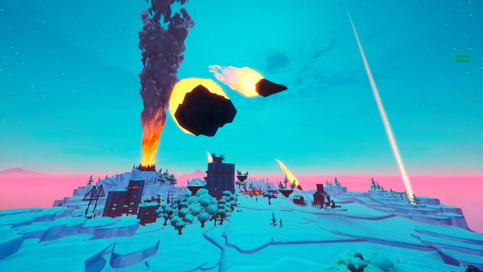 NorthP_Ftnbrmap's tweet photo. Intéressons nous a la trajectoires des rcohes volcanique ( elle devrait avancer chaque 1h heure terrienne , stade suivant a 13h25 heure française )  

#LiveEvent🔴
#LaunchS4
#IleDuNord https://t.co/pvH6rzYkhv