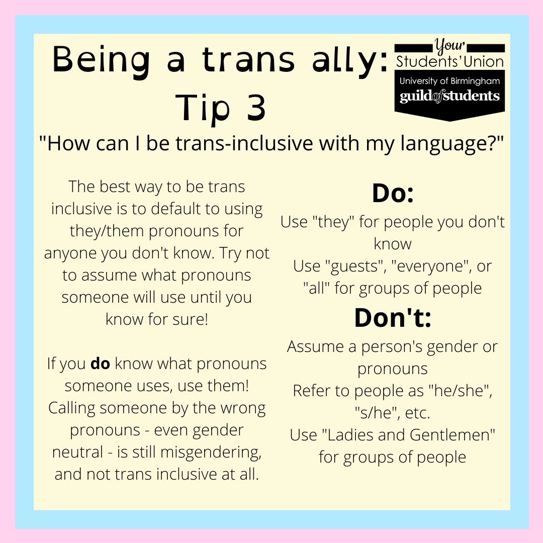 GuildTrans's tweet image. Day 3 of trans awareness week! Next up on our spotlights, we have Laxmi Narayan Tripathi, and for today's tip, a guide to trans-inclusive language!