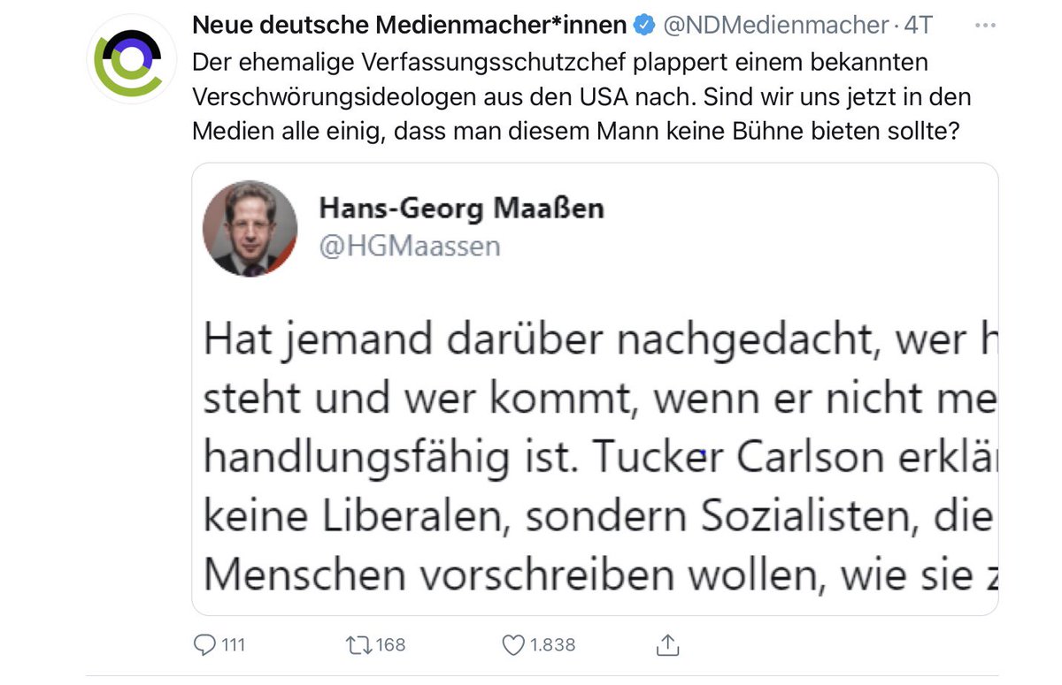 Hans Georg Maassen On Twitter Danke Dass Das So Klar Gesagt Wird Und Ich Keine Zweifel Mehr Uber Die Geisteshaltung Vieler Journalisten Habe Uber Meinen Grossvater Hatte Es Nach 1933 Geheissen Kauft Nicht