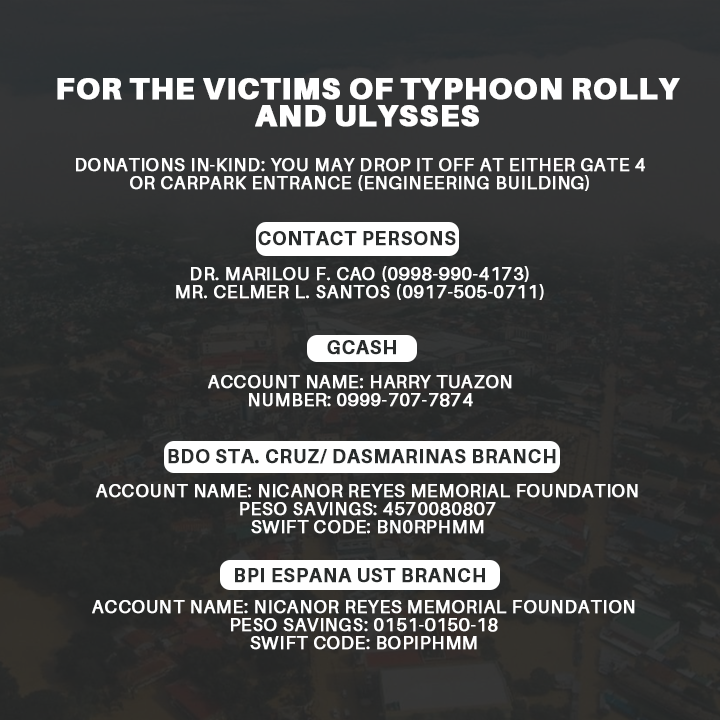 feujma's tweet photo. URGENT CALL FOR DONATIONS!

We are knocking on your generous hearts to help the affected families and individuals by the recent typhoons Rolly and Ulysses.

Rest assured that every amount we collect will surely reach the typhoon victims.

#UnstoppableJMA https://t.co/tHtuRZzTLG