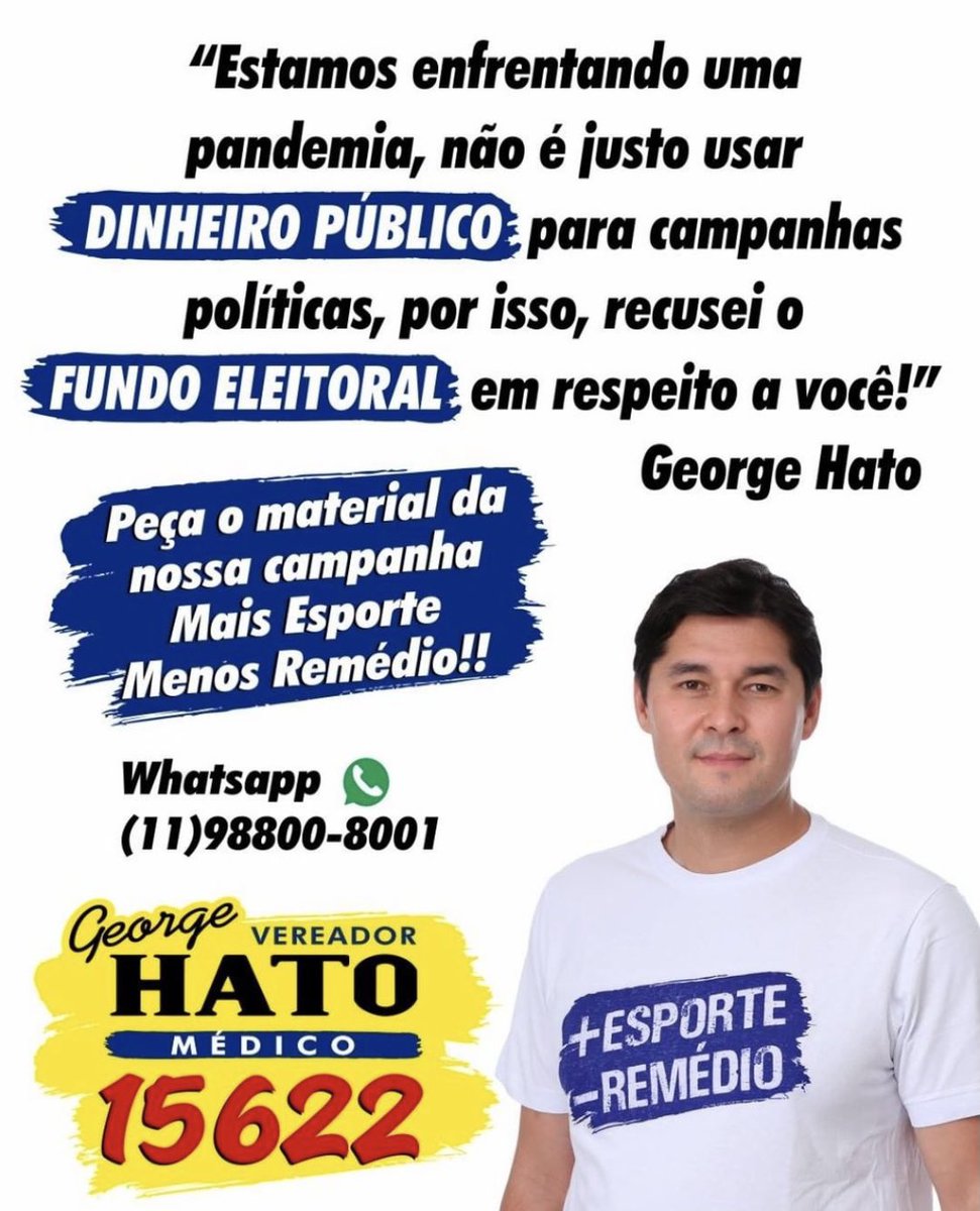 George Hato (@hatogeorge) on Twitter photo Vamos votar 1️⃣5️⃣6️⃣2️⃣🙏🏻 #vereadordesp Vamos votar 1️⃣5️⃣6️⃣2️⃣🙏🏻 #vereadordesp