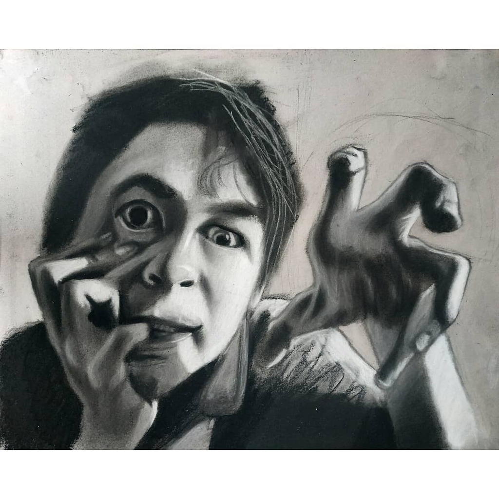 kuro1ne's tweet photo. Sketch of "Avarice"

#charcoaldrawing #charcoalsketch #charcoalportrait #portraitpainting #portraitsketch #artshare #retrato #carboncillo #портрет https://t.co/fgwcUrL8bk
