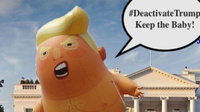 TrumpBabyUS's tweet photo. @wylie_cat @Twitter #DeactivateTrump but Keep the Baby #KeeptheBaby https://t.co/iJYEMGeylF