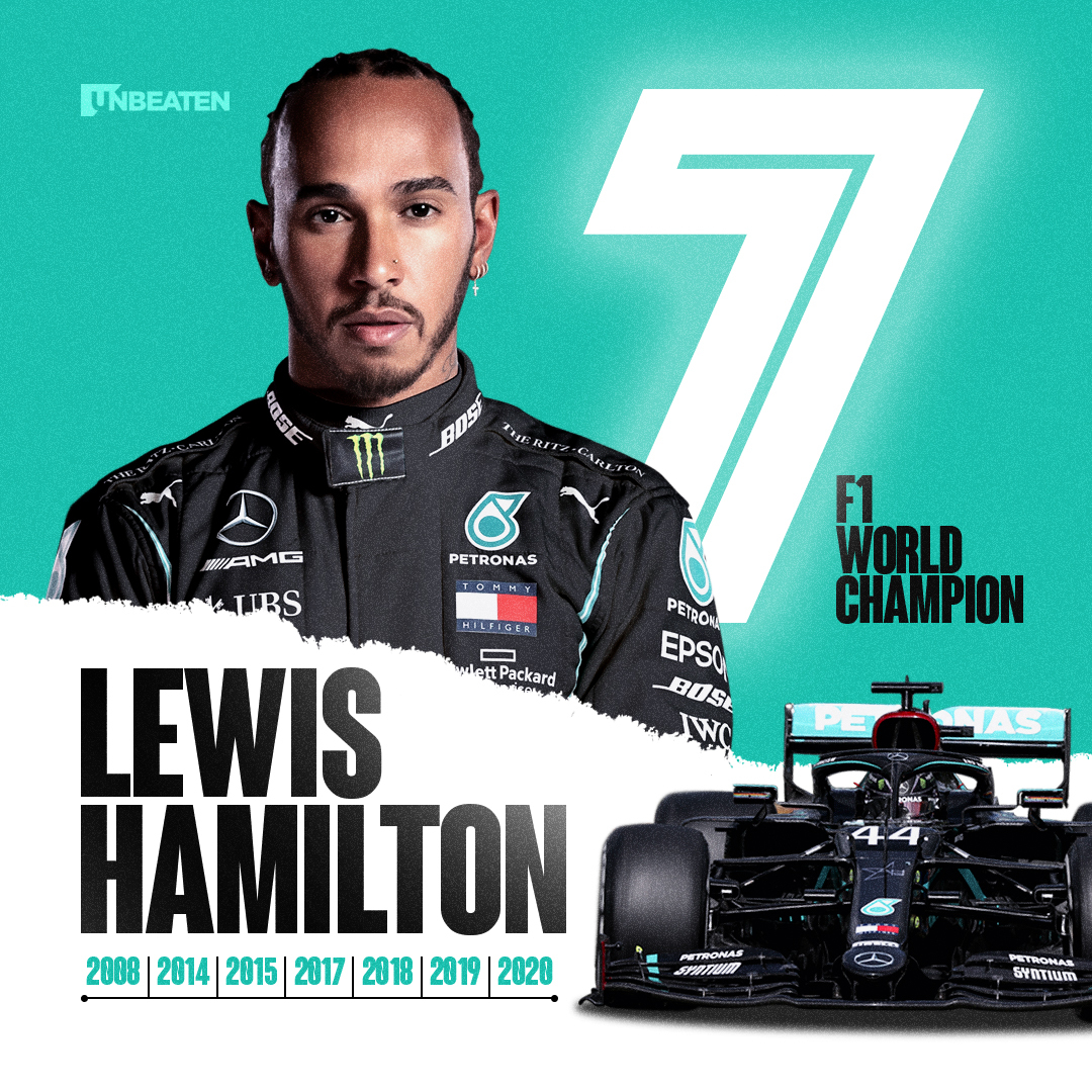 The Inside Line ar Twitter: "🚨HISTORY MADE 🚨 Lewis Hamilton is a 7-time  F1 World Champion! The Brit stormed on inters to win the #TurkishGP.  #Formula1 #F1 #Formule1 #News #Motorsport #Sport #Mercedes