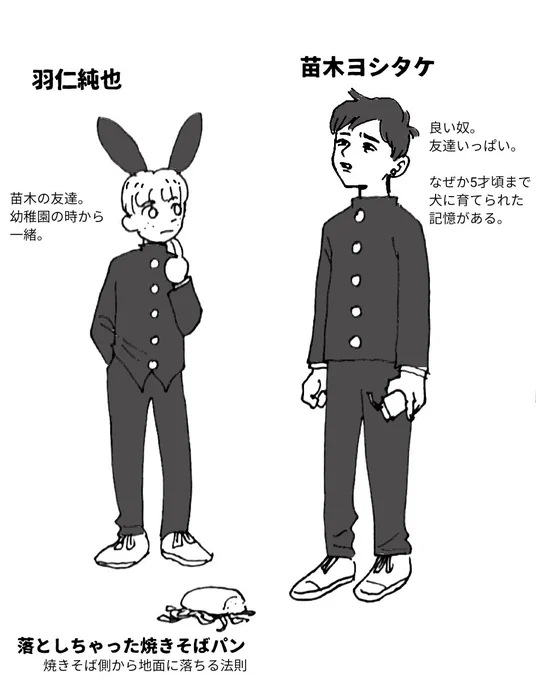 羽仁くんとヨシタケ① 