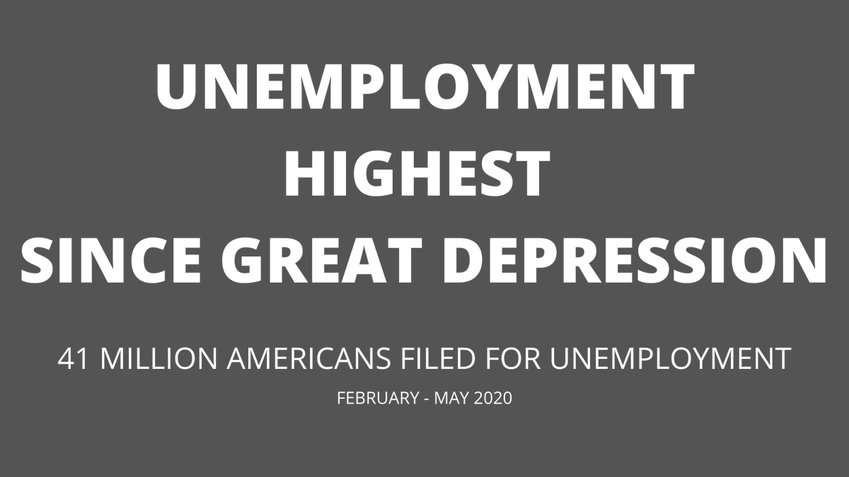 BinaPattel's tweet photo. UNEMPLOYMENT HIGHEST SINCE THE GREAT #DEPRESSION

41 MILLION WORKERS UNEMPLOYED IN PANDEMIC

EMPLOYED PEOPLE GREATER SYMPTOMS DEPRESSION AND #ANXIETY
https://t.co/HnSSgzX1kY

OUR WORLD AS A #BUSINESS HAS FAILED
WHAT HAVE WE CREATED
https://t.co/UW0qvYkPvz

https://t.co/I3qmExsxQE https://t.co/l7uF68xn8P