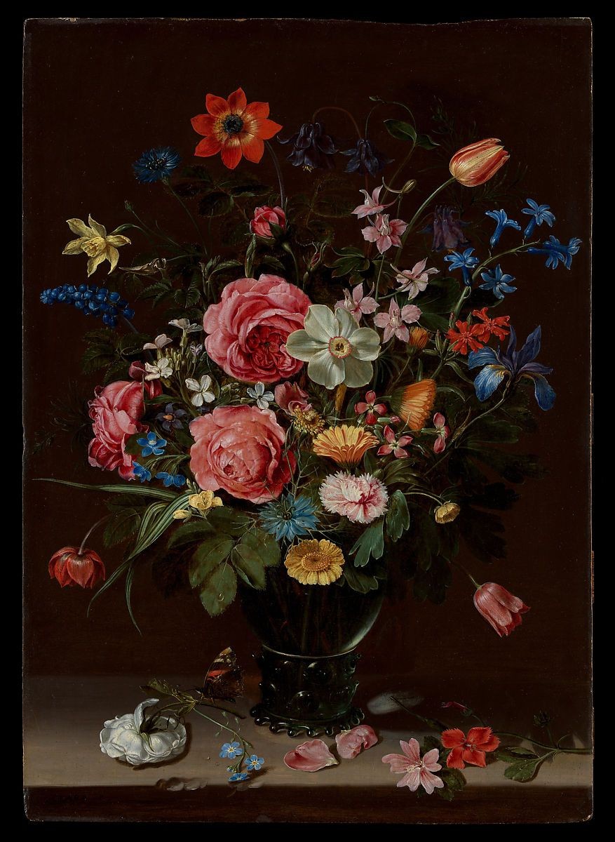 Renacentista3's tweet photo. A bouquet of flowers, Clara Peeters, 1612. Óleo sobre tabla de madera. @metmuseum https://t.co/mHcgDNodhU https://t.co/5vL0onTDNF